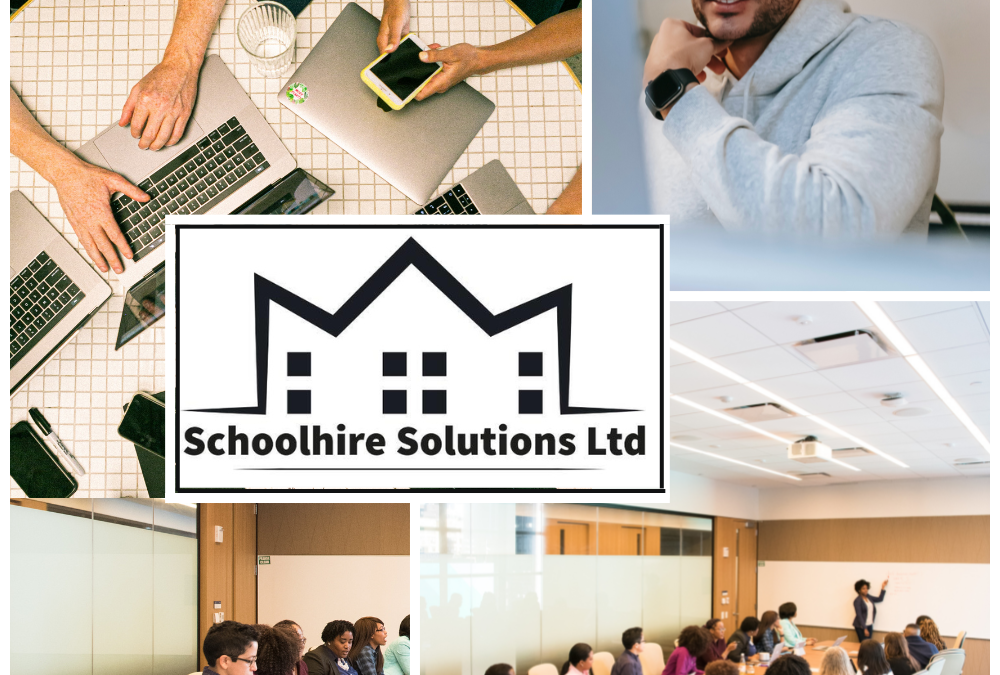 Important things to consider when hiring a training room or meeting venue- Blog feature image - Schoolhire Solutions Ltd