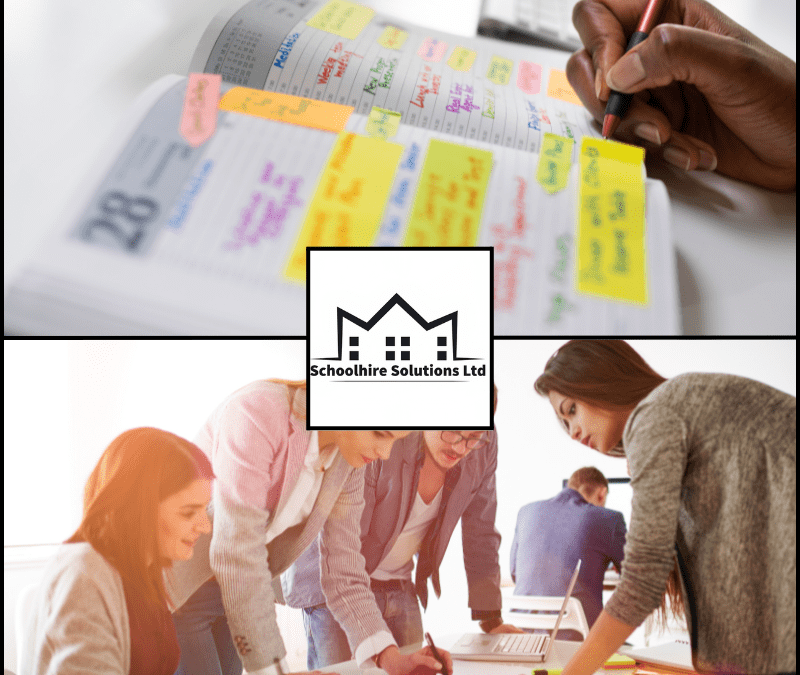 What is the first step in event planning Schoolhire Solutions Ltd blog image